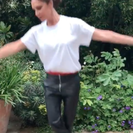 Victoria Beckham Doing Ballet Instagram Video