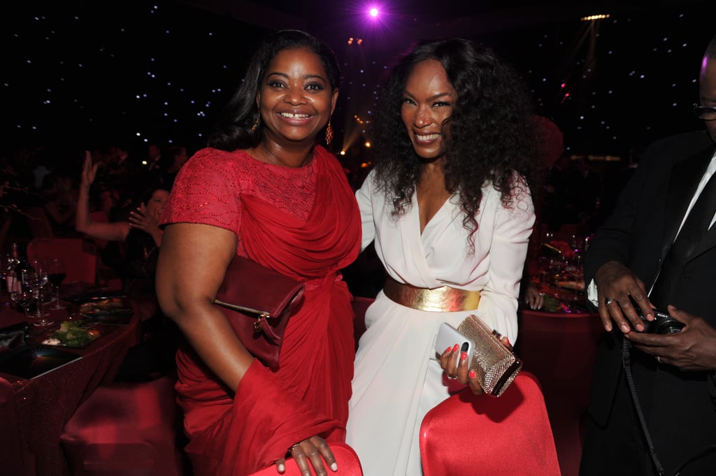 Octavia Spencer and Angela Bassett were all smiles at the Governors Ball.