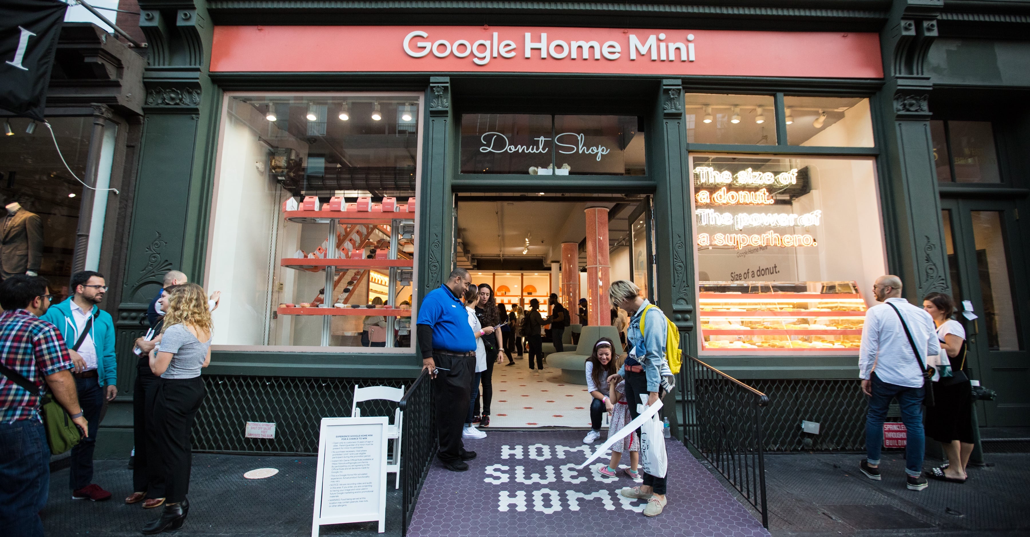 Shop top google home