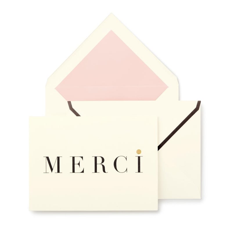 Kate Spade Merci Thank-You Card Set