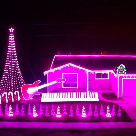 Star Wars Christmas Light Display