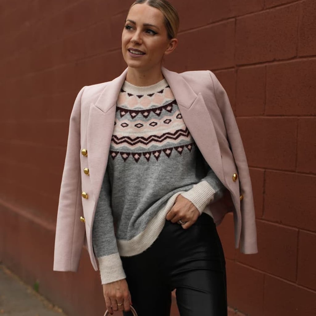 Leith wrap sale sweater