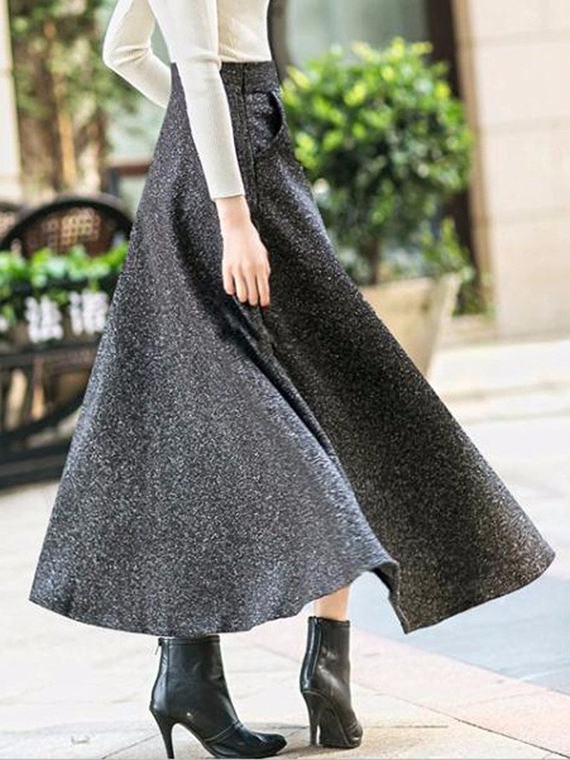 Fall skirts amazon cheap