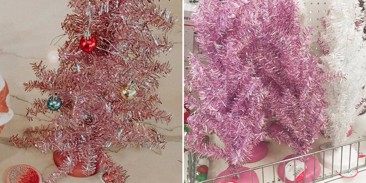 Target Is Selling Mini Pink Christmas Trees For Just 3 POPSUGAR Home