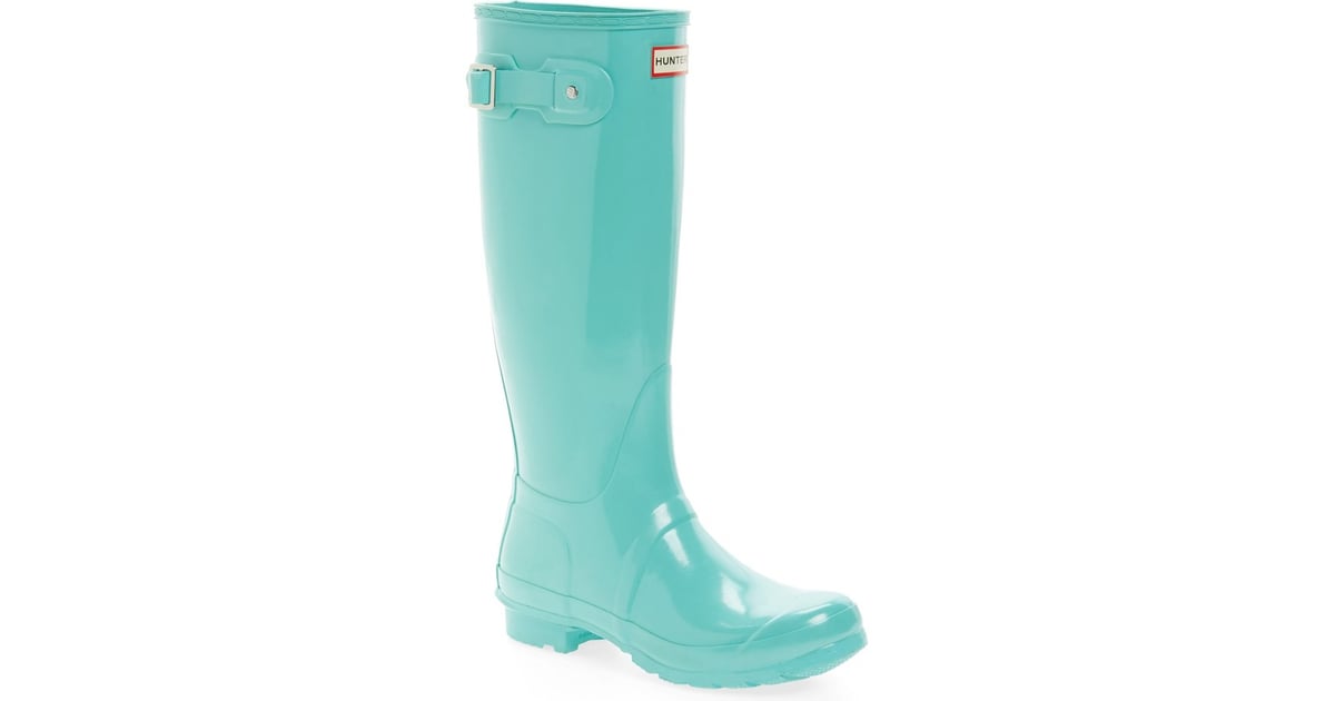high gloss shine on boots