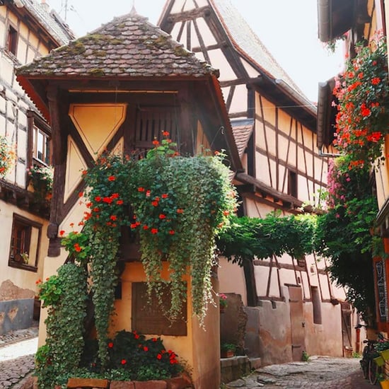 Eguisheim Beauty and the Beast Town in France Pictures