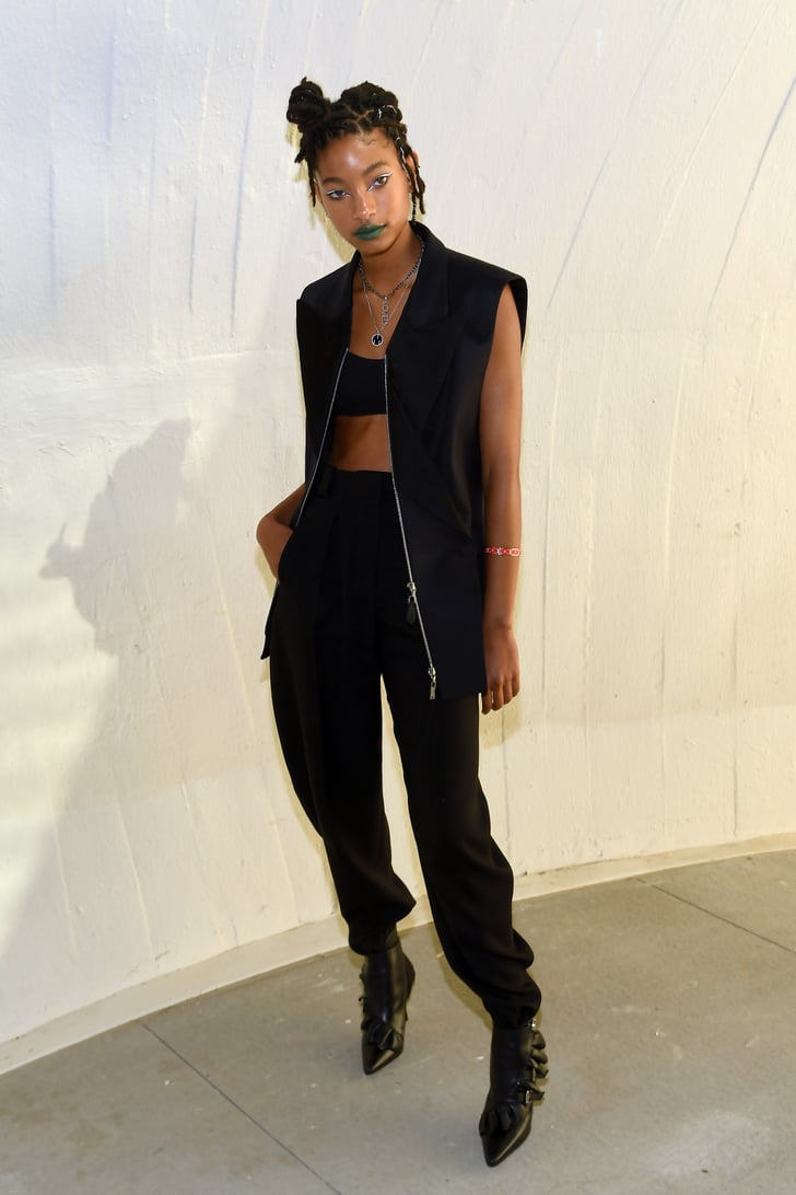 Willow Smith at the Louis Vuitton Fashion Show | Best Celebrity Halloween Costume Ideas For ...