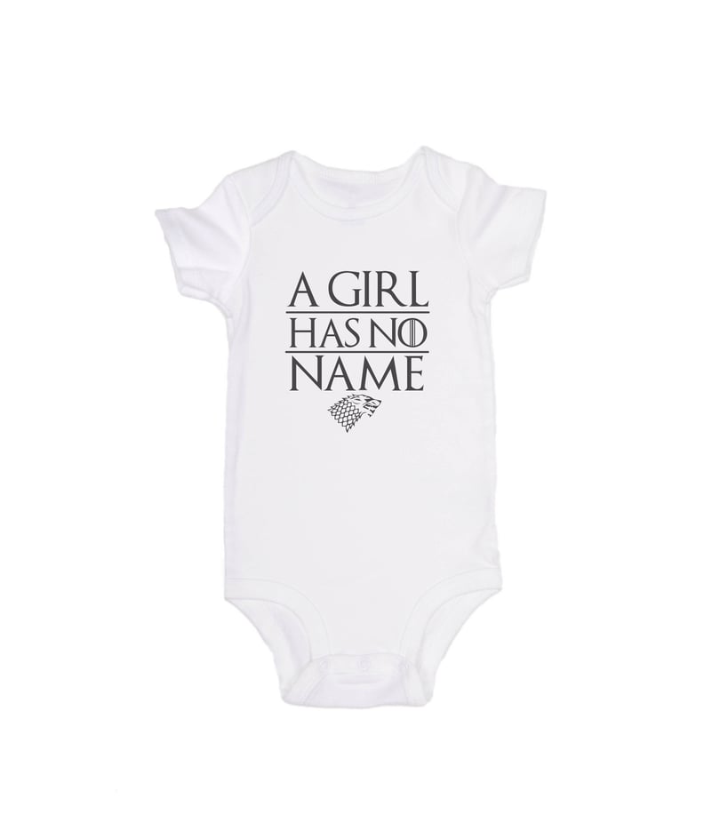 A Girl Has No Name Onesie