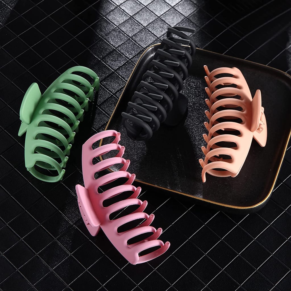 Large Hair Claw Clips For Thick Hair (4 Pack)