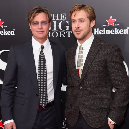 Brad Pitt and Ryan Gosling at The Big Short NY Premiere