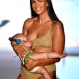 This Mom Breastfeeding as She Walks the Sports Illustrated Runway in a Bikini Screams "GIRL POWER!"