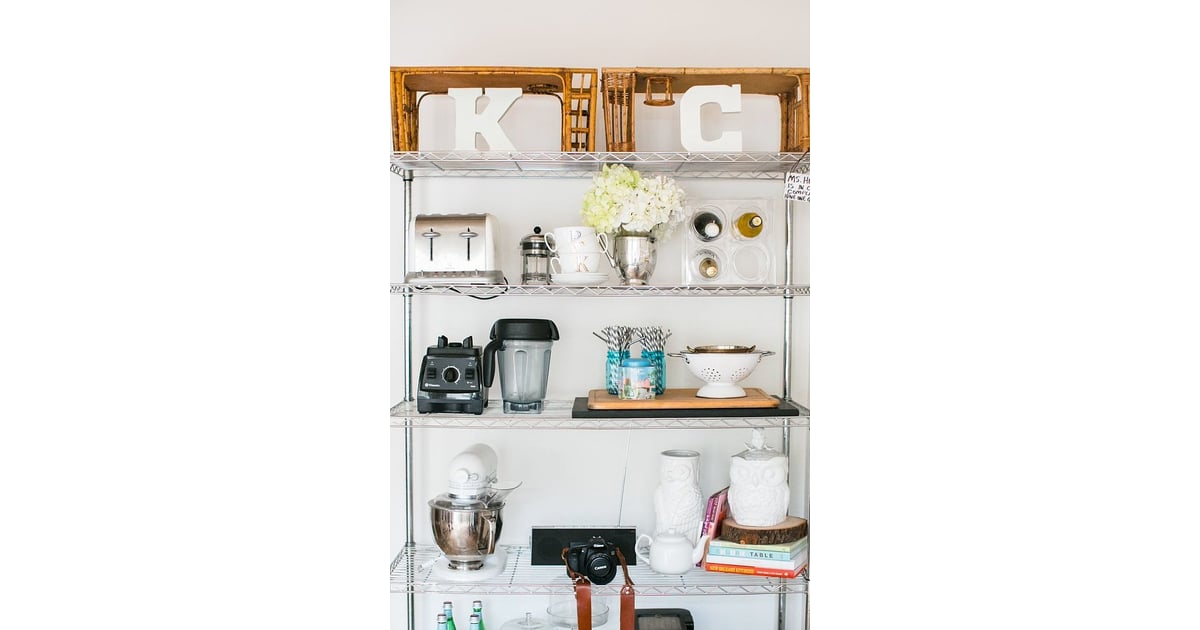 Stainless Steel Shelving The Best Home Organizing Products POPSUGAR