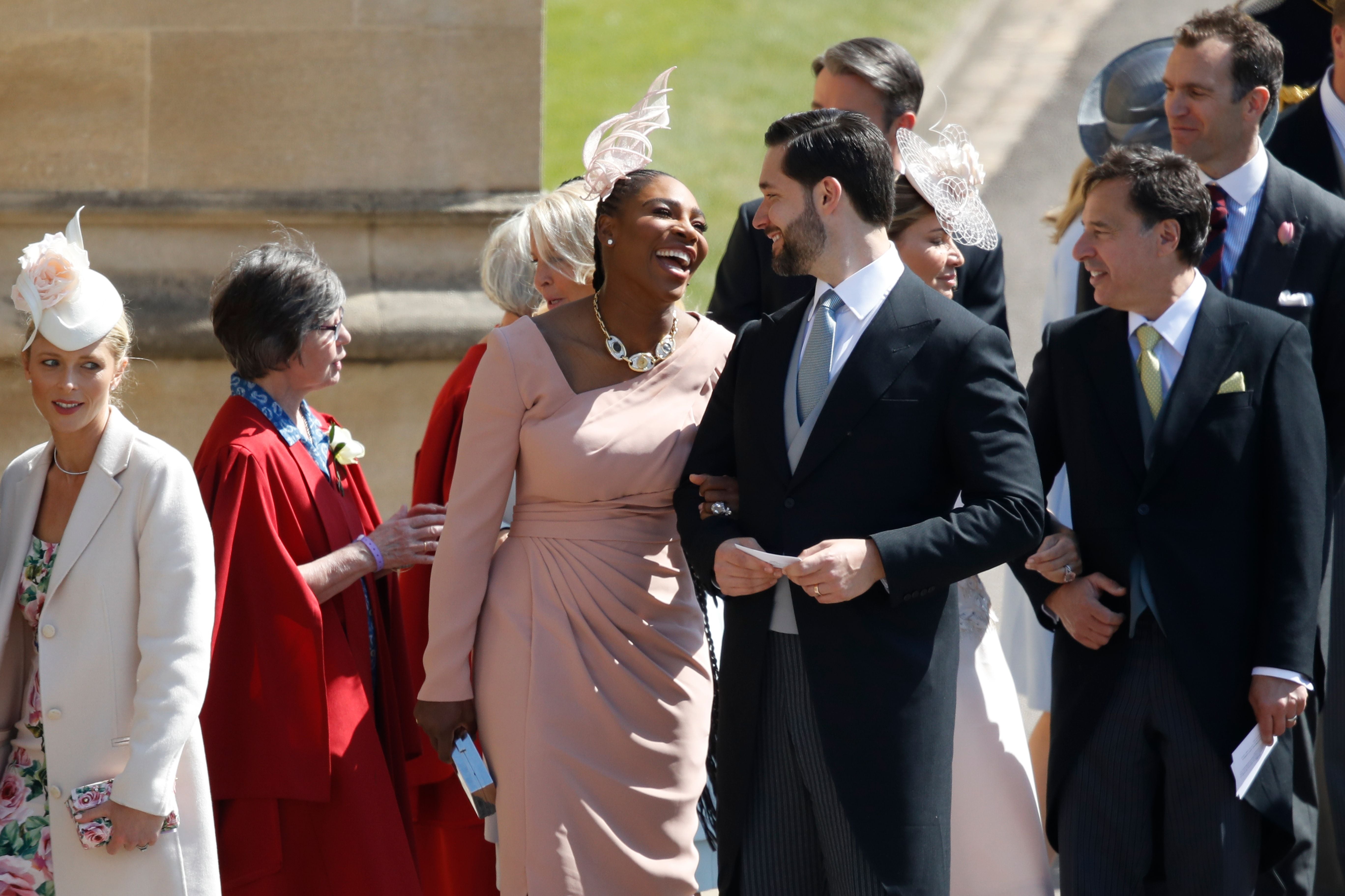 Serena williams royal wedding outfit sales