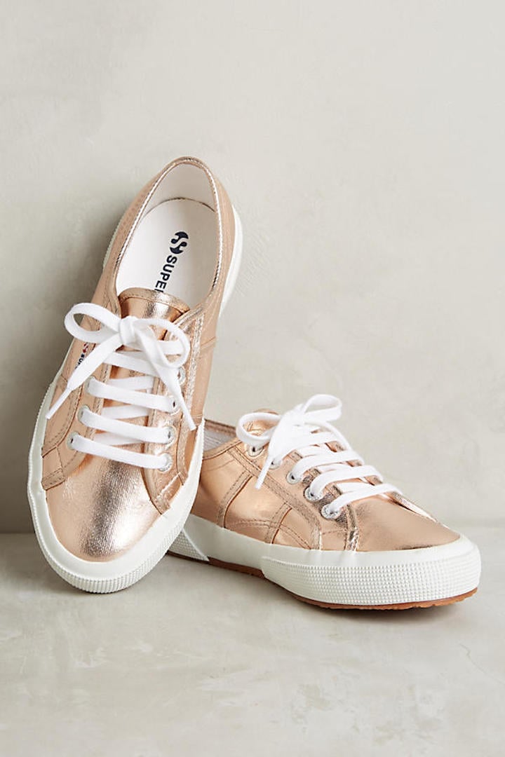superga shiny shoes