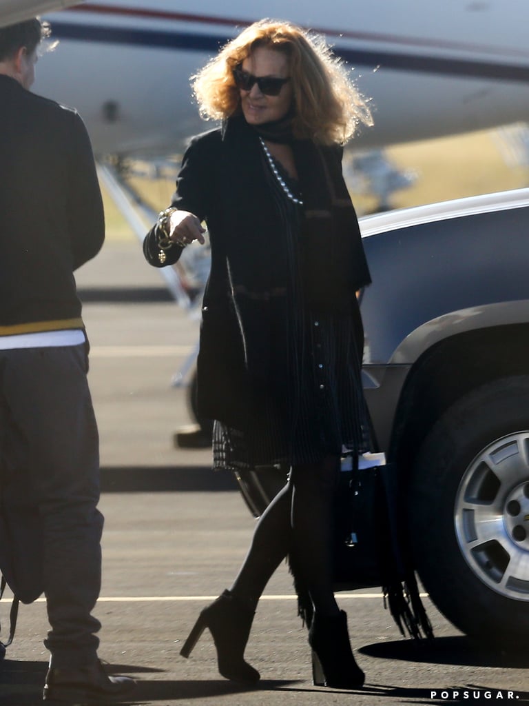 Diane von Furstenberg was among the famous guests. Diane von Furstenberg was among the famous guests.