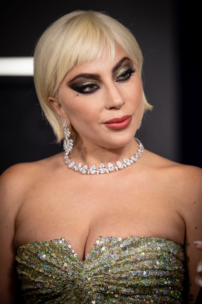 Lady Gaga Debuts Fringe at House of Gucci UK Premiere | POPSUGAR Beauty UK