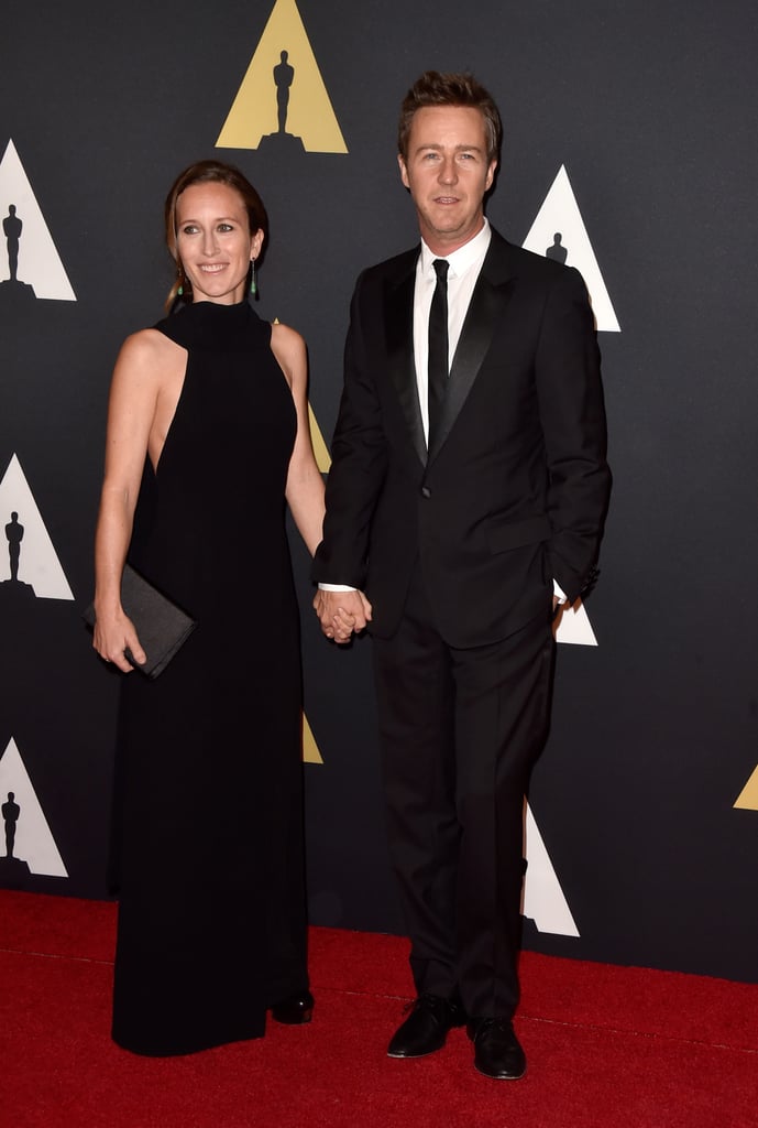 Shauna Robertson and Edward Norton