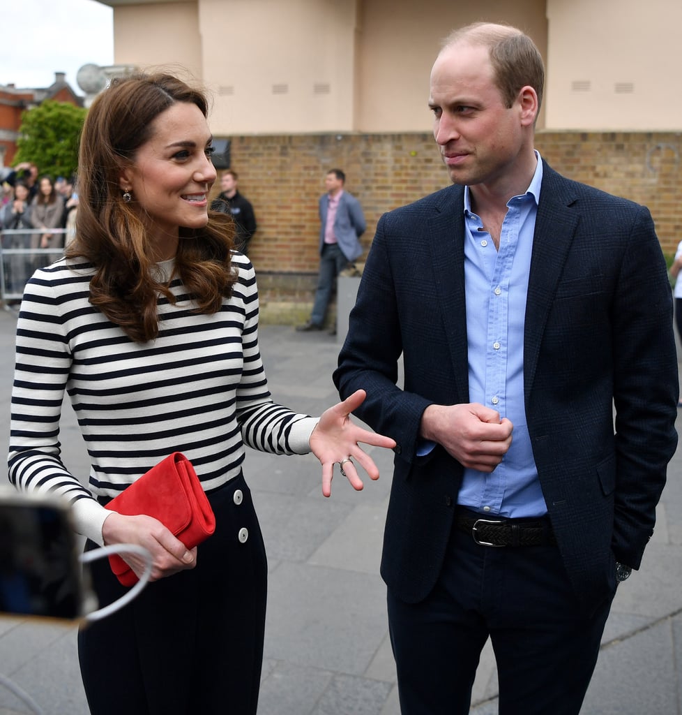 Prince William and Kate Middleton Talk About Baby Sussex