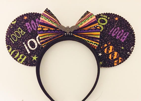 Boo! Halloween Mickey Ears