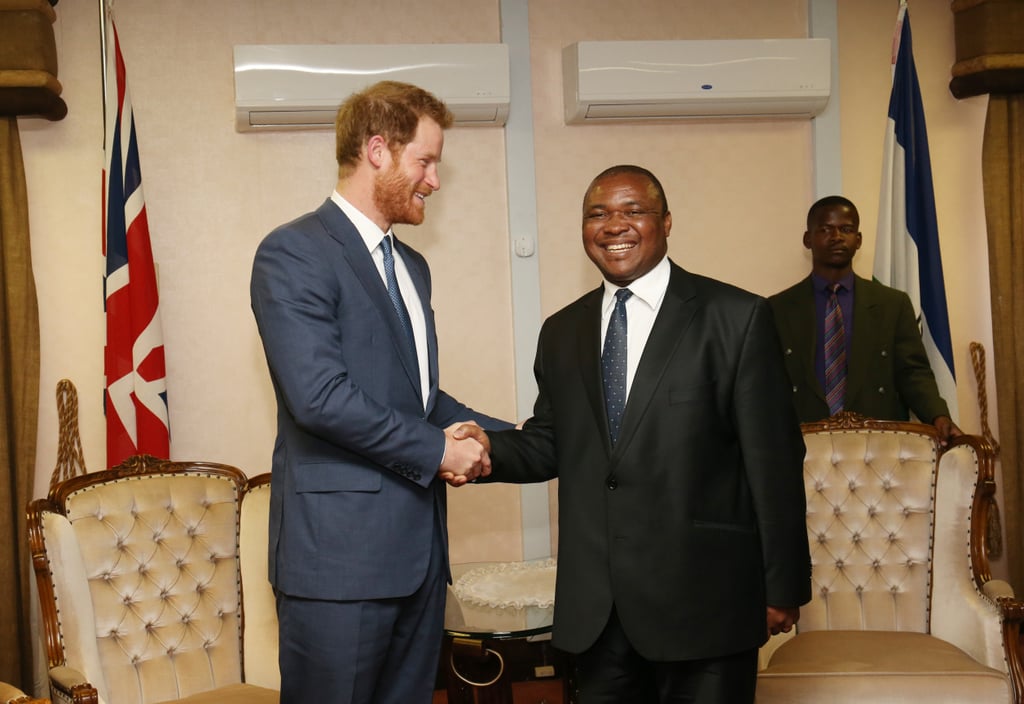 Prince Harry Visits South Africa November 2015