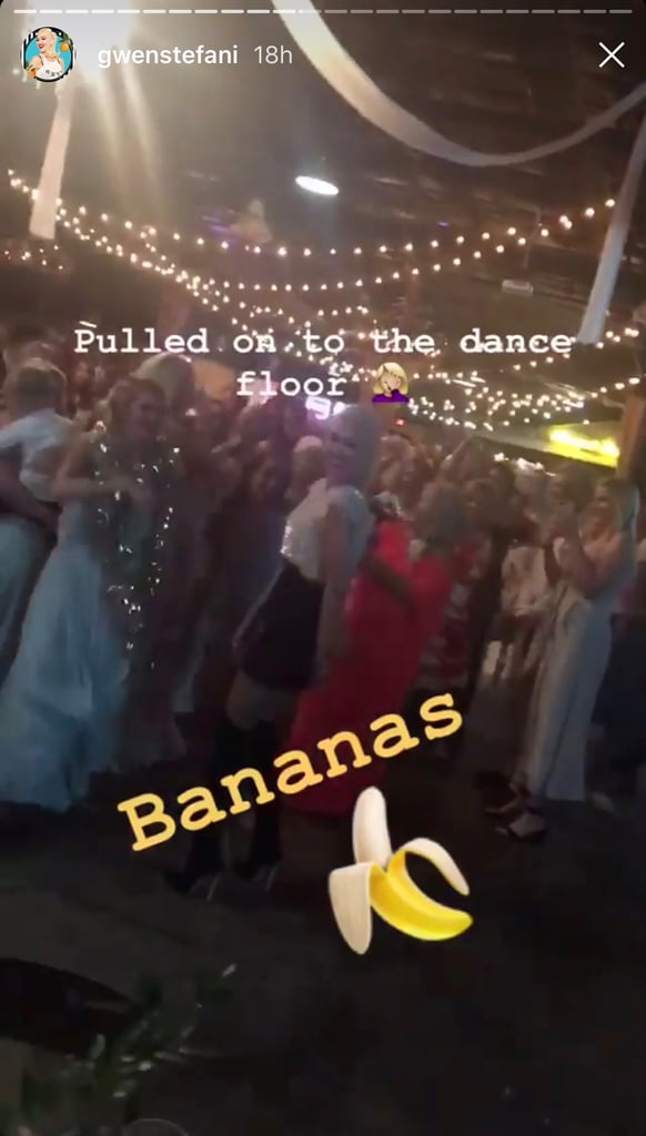 Gwen Stefani and Blake Shelton Attend a Wedding June 2018