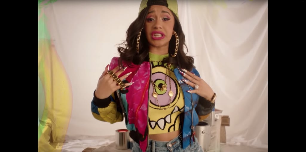 Cardi B's Nails in "Finesse"