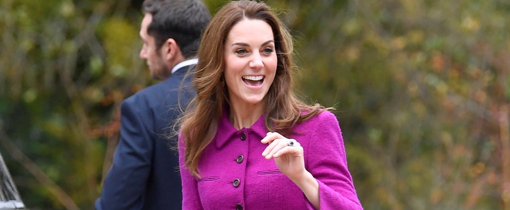 Kate Middleton's Magenta Oscar de la Renta Skirt Suit