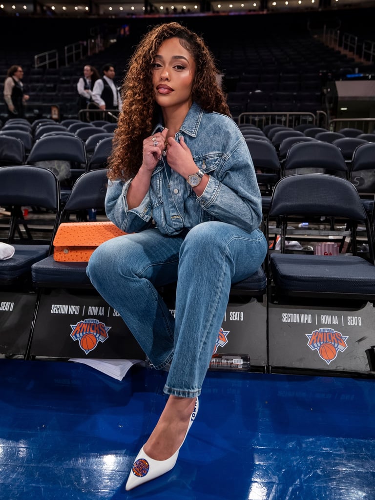 Jordyn Woods at the Eastern Conference Finals, May 2026