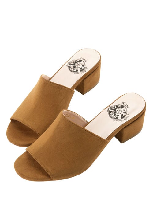 Cruella Velvet Block Heel ($33)