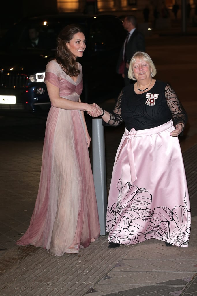 Kate Middleton's Oscar de la Renta Glitter Heels 2019