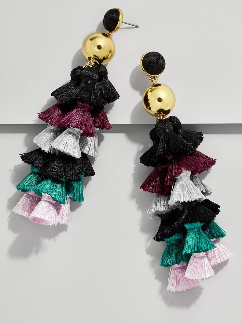 BaubleBar Corsetta Tassel Earrings