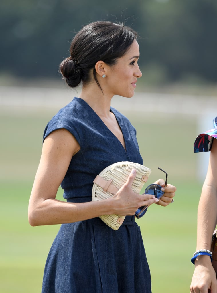 Meghan Markle's Relaxed Low Bun, 2018