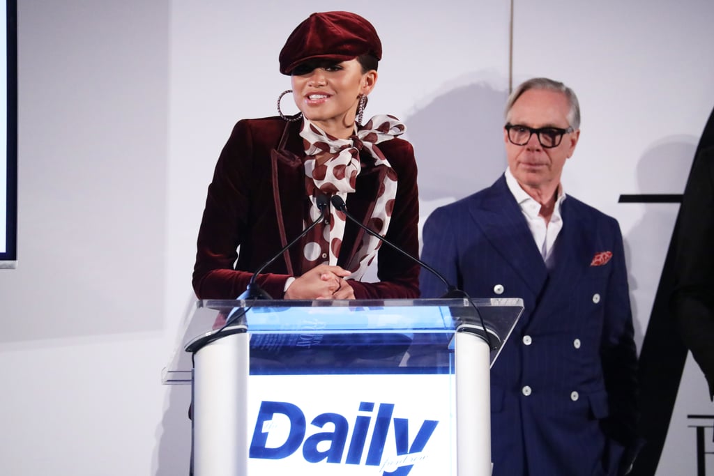 She earned an honour at the Daily Front Row's Fashion Media Awards.