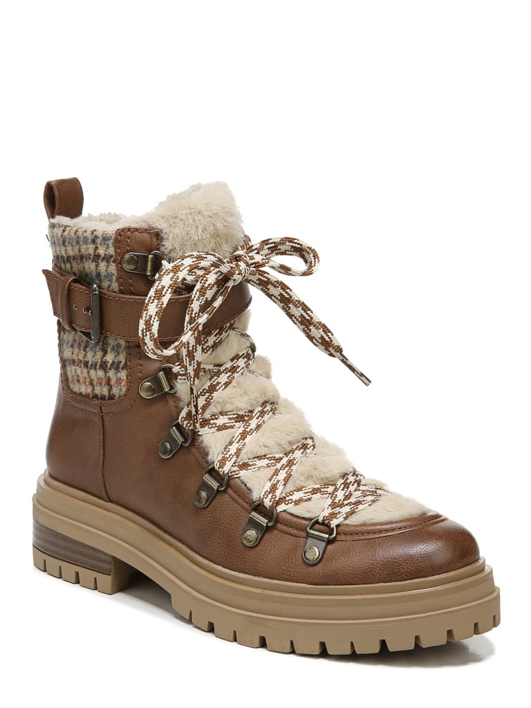Circus by Sam Edelman Women's Gretchen Shearling Hiker Boots