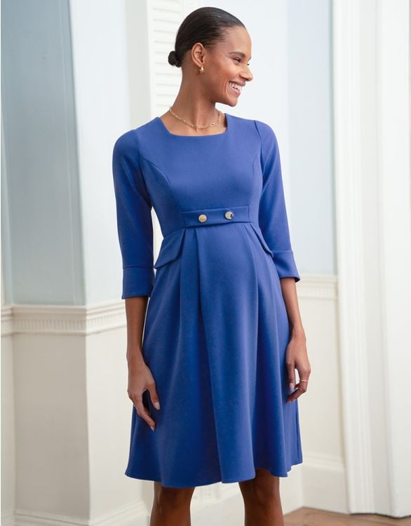 Modest Maternity Wedding Guest Dress