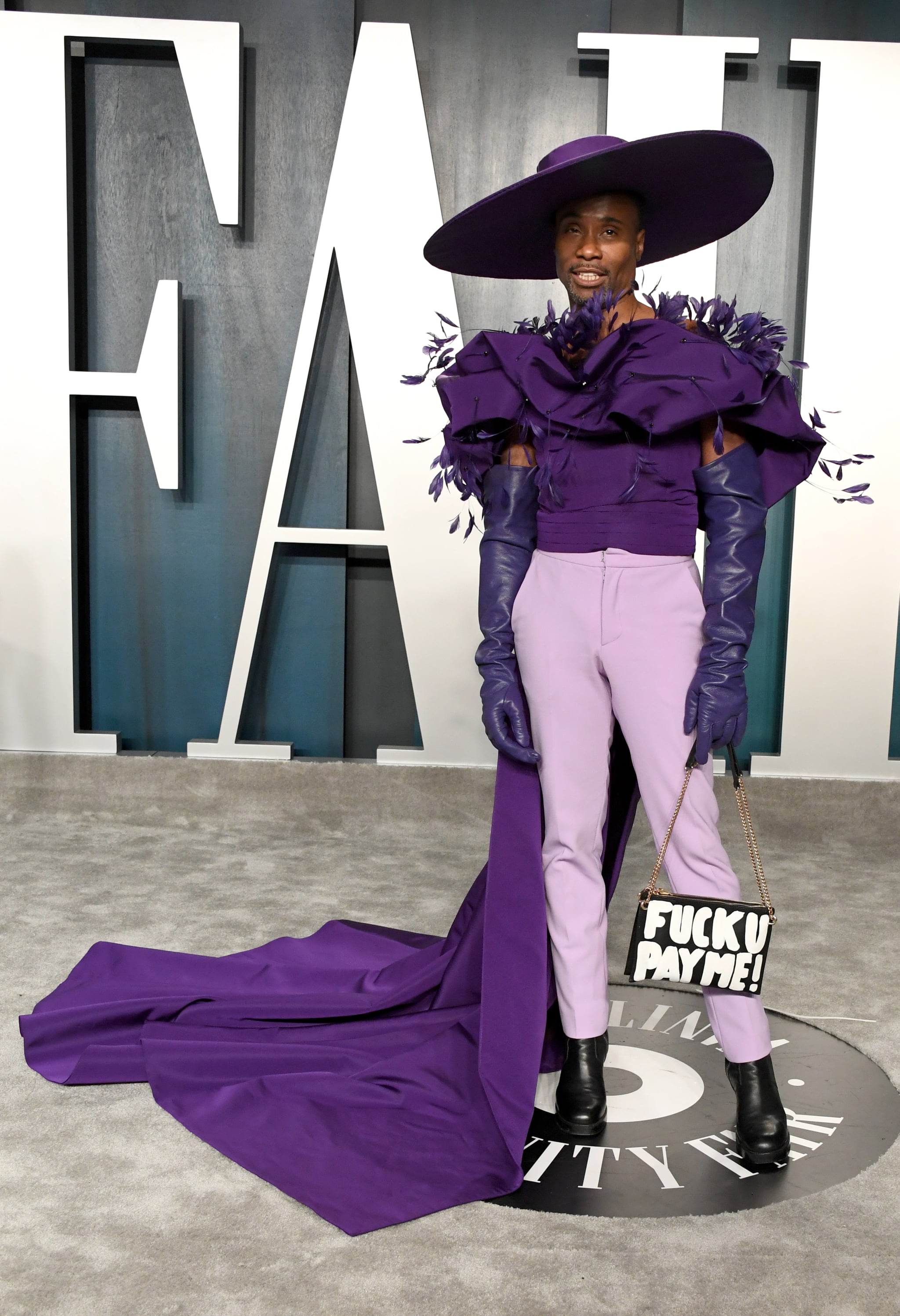 Billy Porter at the Vanity Fair Oscars Afterparty 2020
