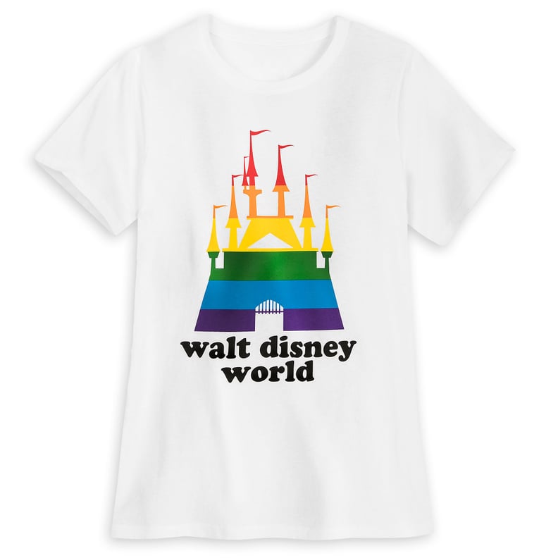 Rainbow Disney Collection Fantasyland Castle T-Shirt For Adults — Walt Disney World
