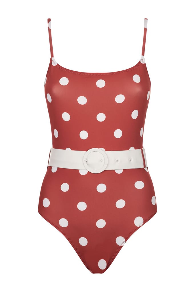 Solid & Striped Nina Belted Swimsuit