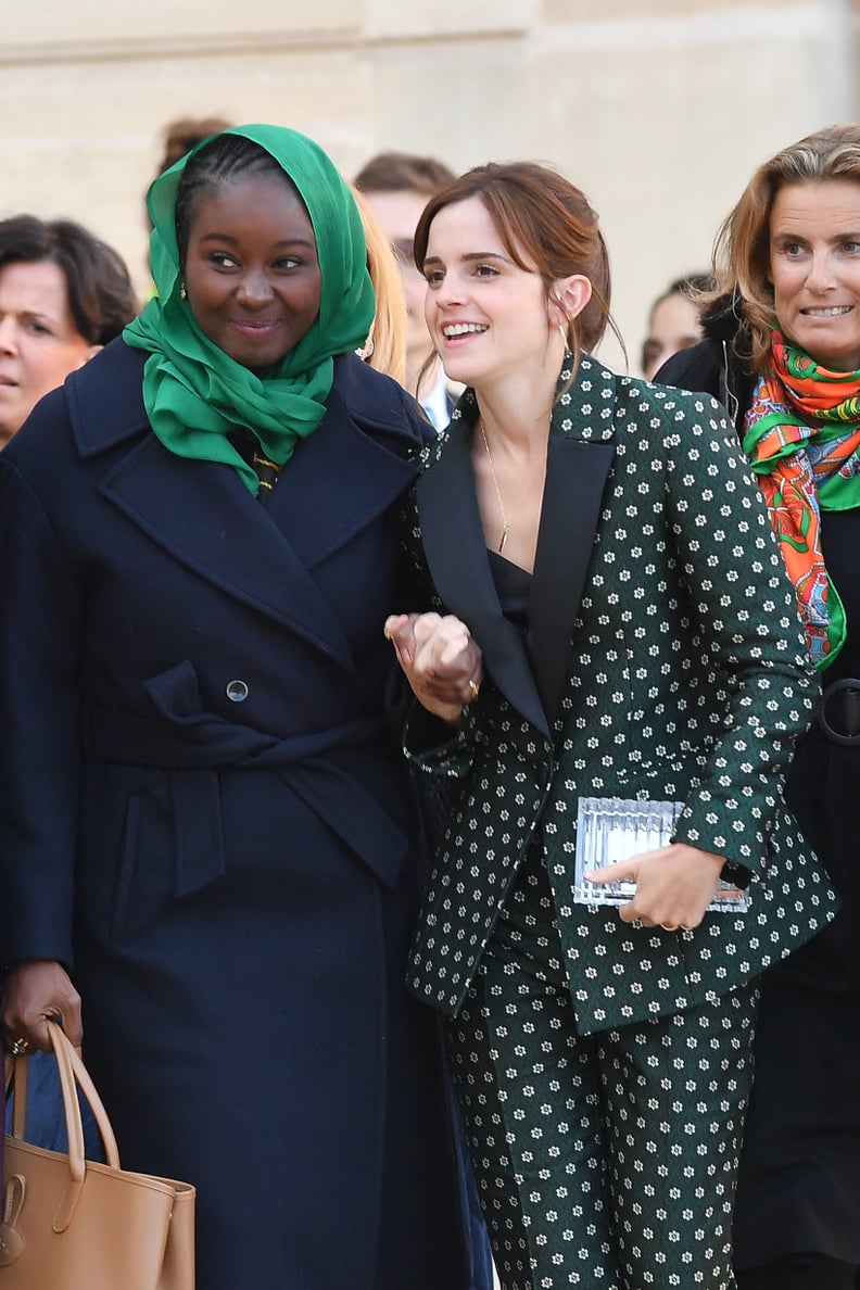 Emma Watson in 2019, With Activist Aissata Lam