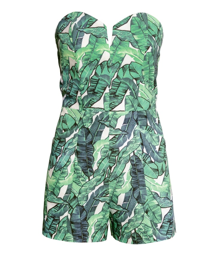strapless h&m