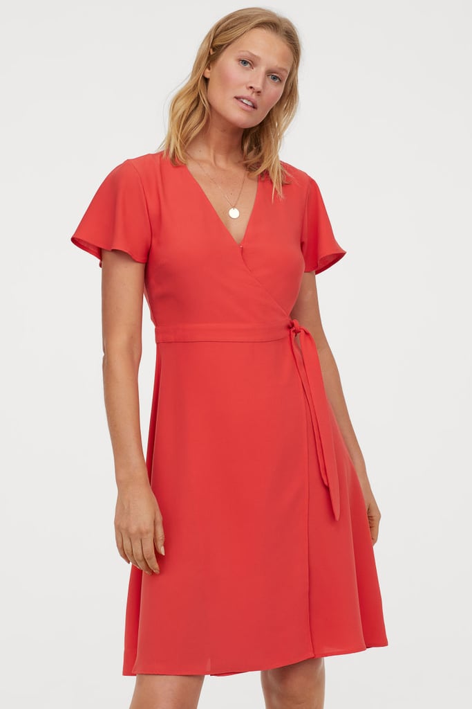 H&M Wrapover Dress | Best Graduation Dresses 2019 | POPSUGAR Love & Sex ...