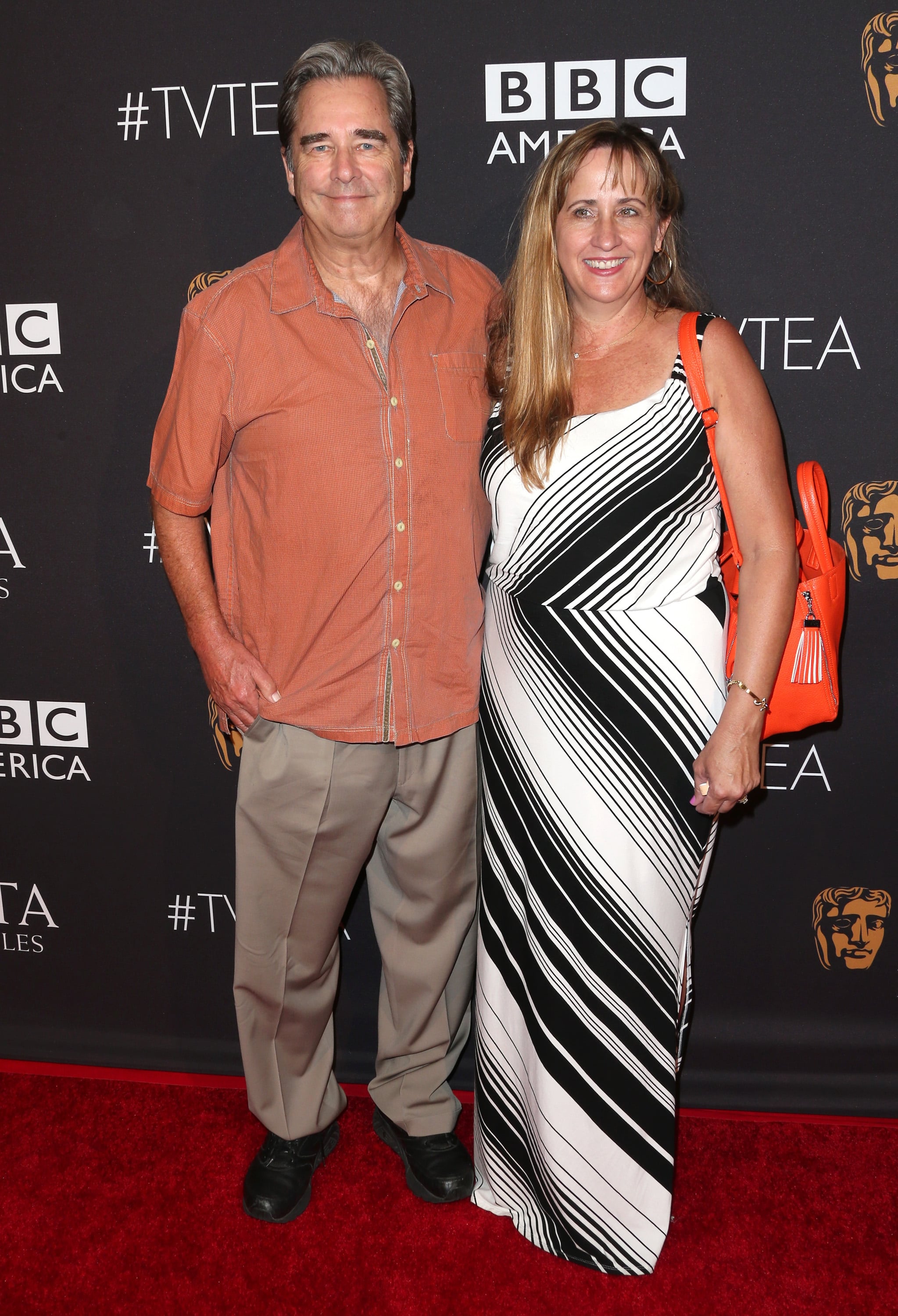 Beau Bridges And Wendy Treece Stars Gear Up For The Emmys At Bafta S Annual Tea Party Popsugar Celebrity Photo 12