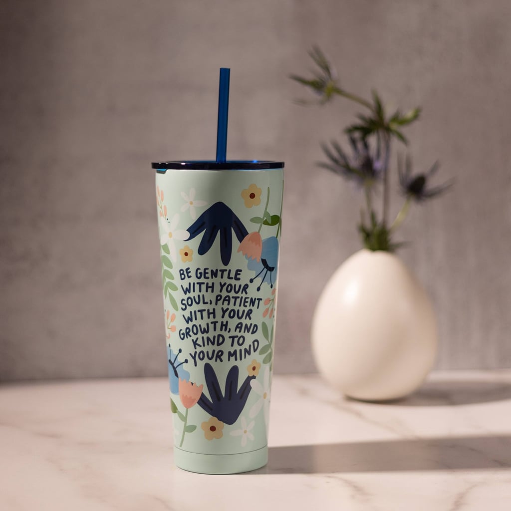 An Uplifting Tumbler: DesignWorks Ink Oh Happy Dani Tumbler Be Gentle