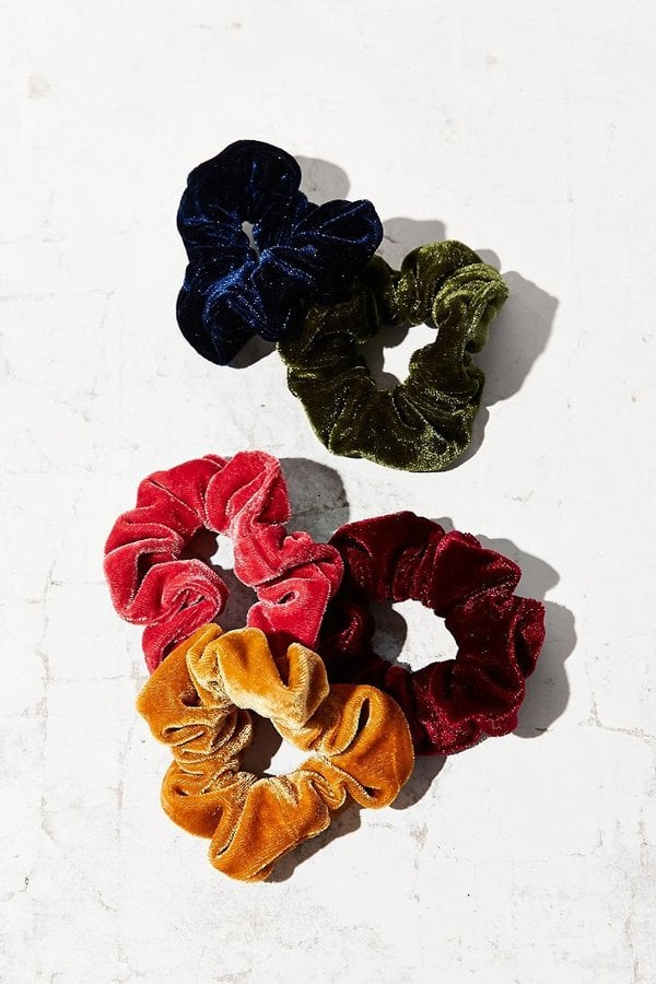 Velvet Hair Scrunchie Set