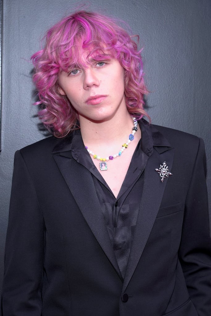 The Kid Laroi's Purple Hair at the Grammys