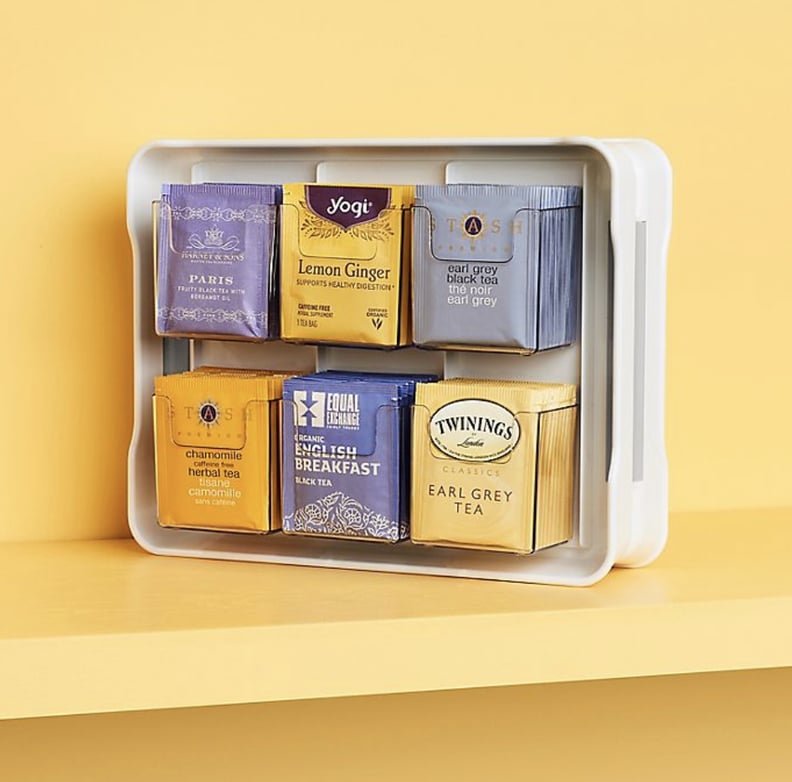 Tea Bag Cabinet Organizer and Caddy