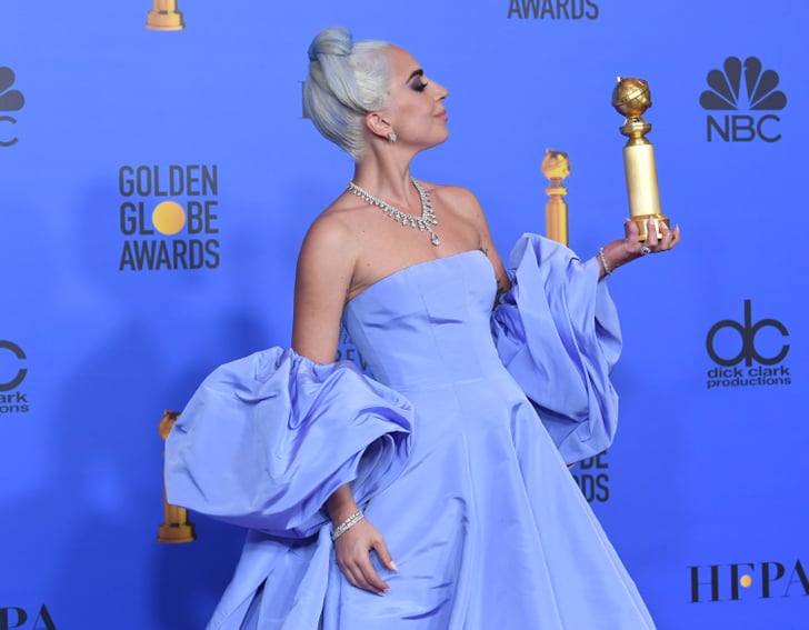 Lady Gaga Honoring Judy Garland At The 2019 Golden Globes Popsugar Fashion Photo 26 