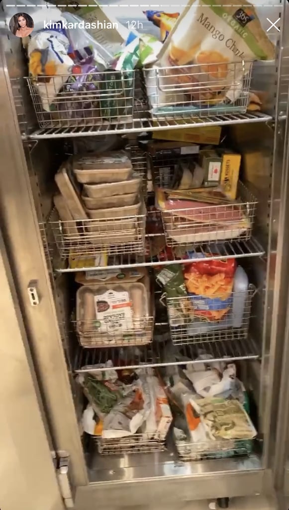 A Look Inside Kim's Freezer | Kim Kardashian's House Has a ...