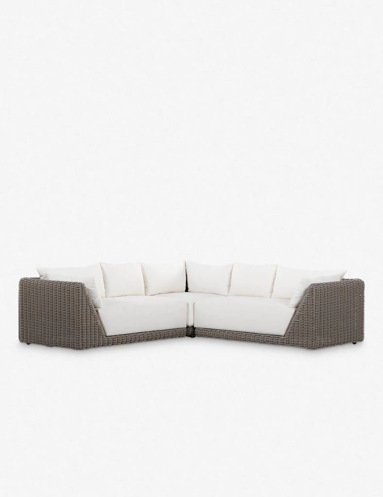 The Ultimate Outdoor Sectional: Lulu and Georgia Eugenie Indoor / Outdoor Sectional Sofa