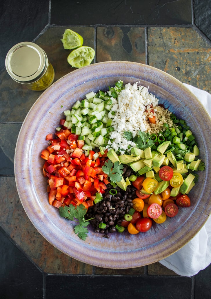 Black Bean and Quinoa Bowl Quinoa Bowl Recipes POPSUGAR Fitness Photo 6